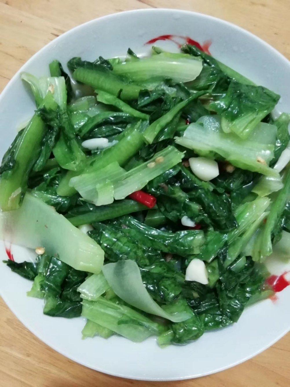 家常炒青菜
