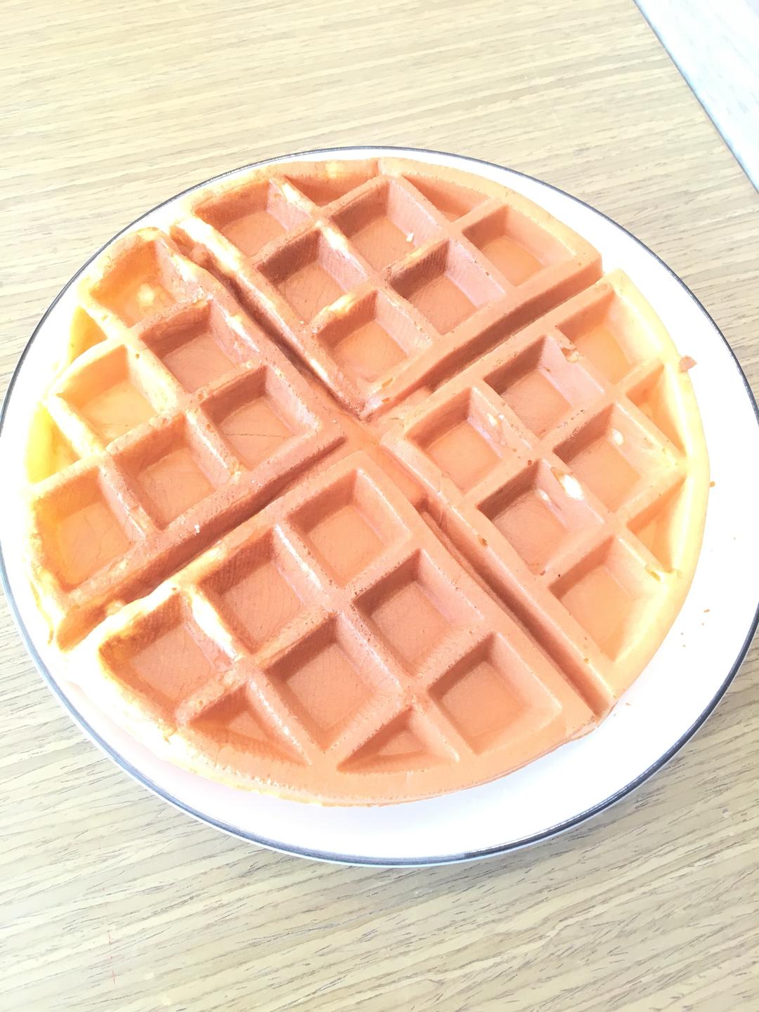 超简单的华夫饼