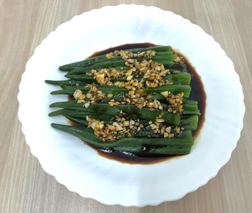 凉拌秋葵