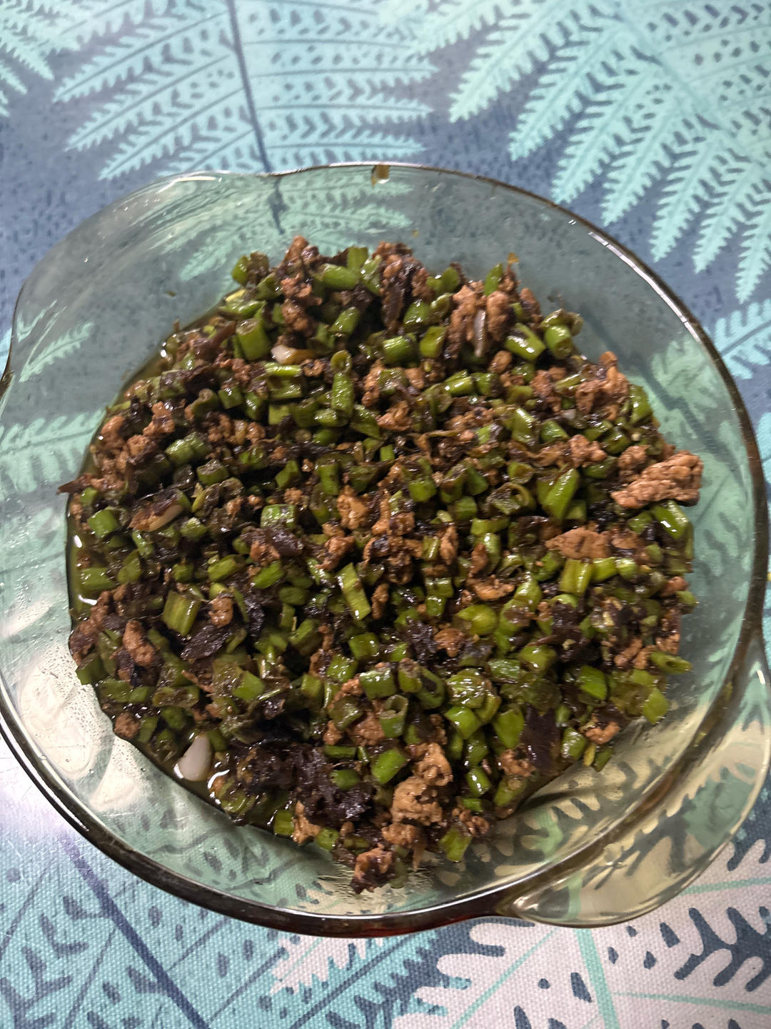 橄榄菜四季豆