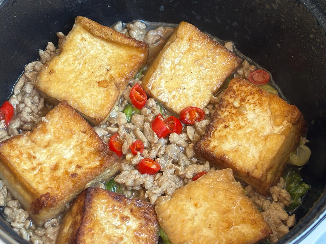 肉末豆腐煲