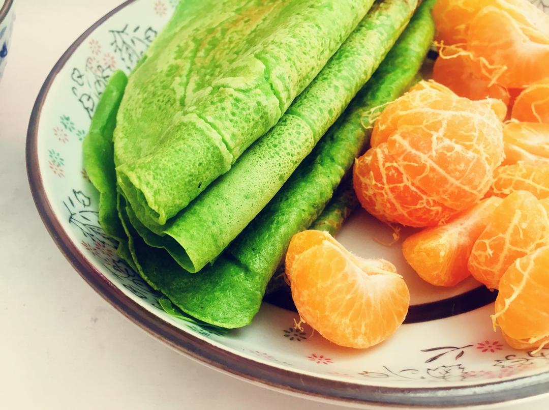 儿童菜谱-菠菜饼