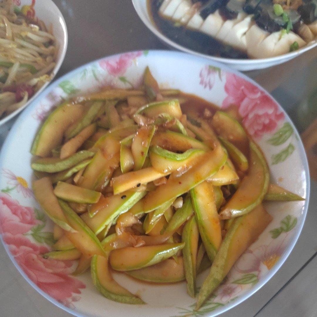 小炒西葫芦