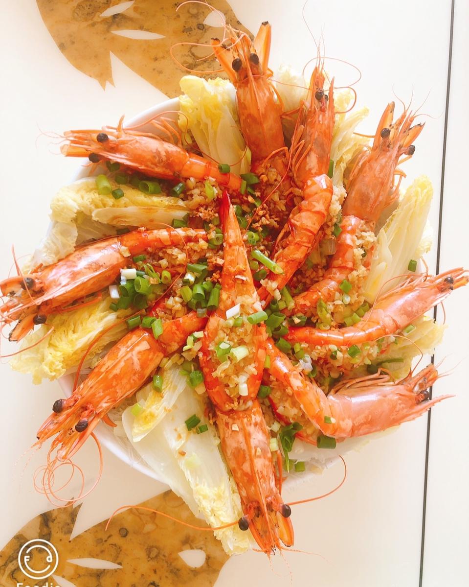 蒜蓉粉丝蒸大虾