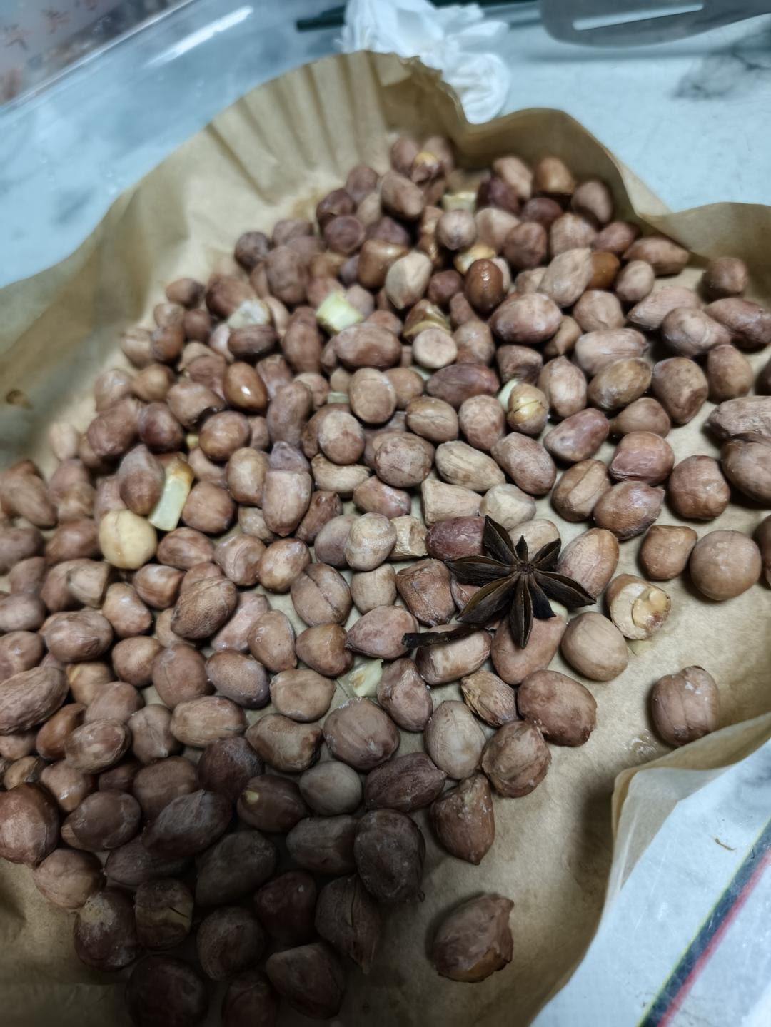 空气炸锅做盐焗花生米