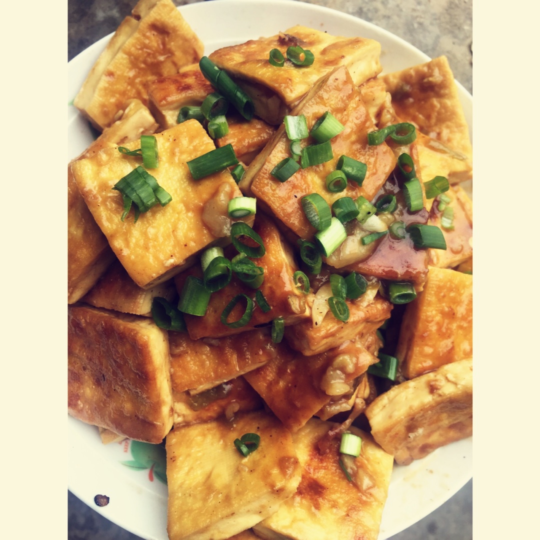 家常煎豆腐