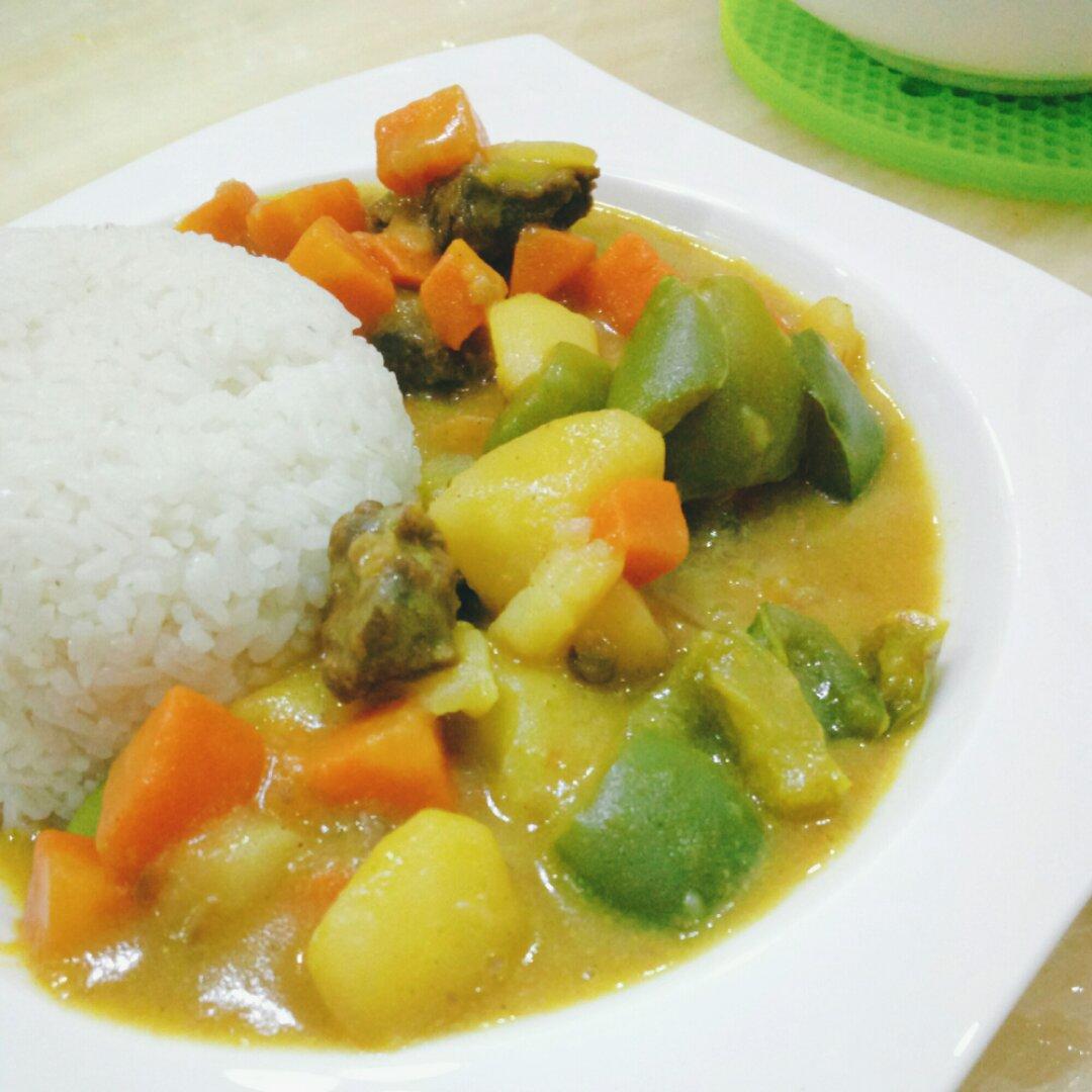 咖喱牛肉饭