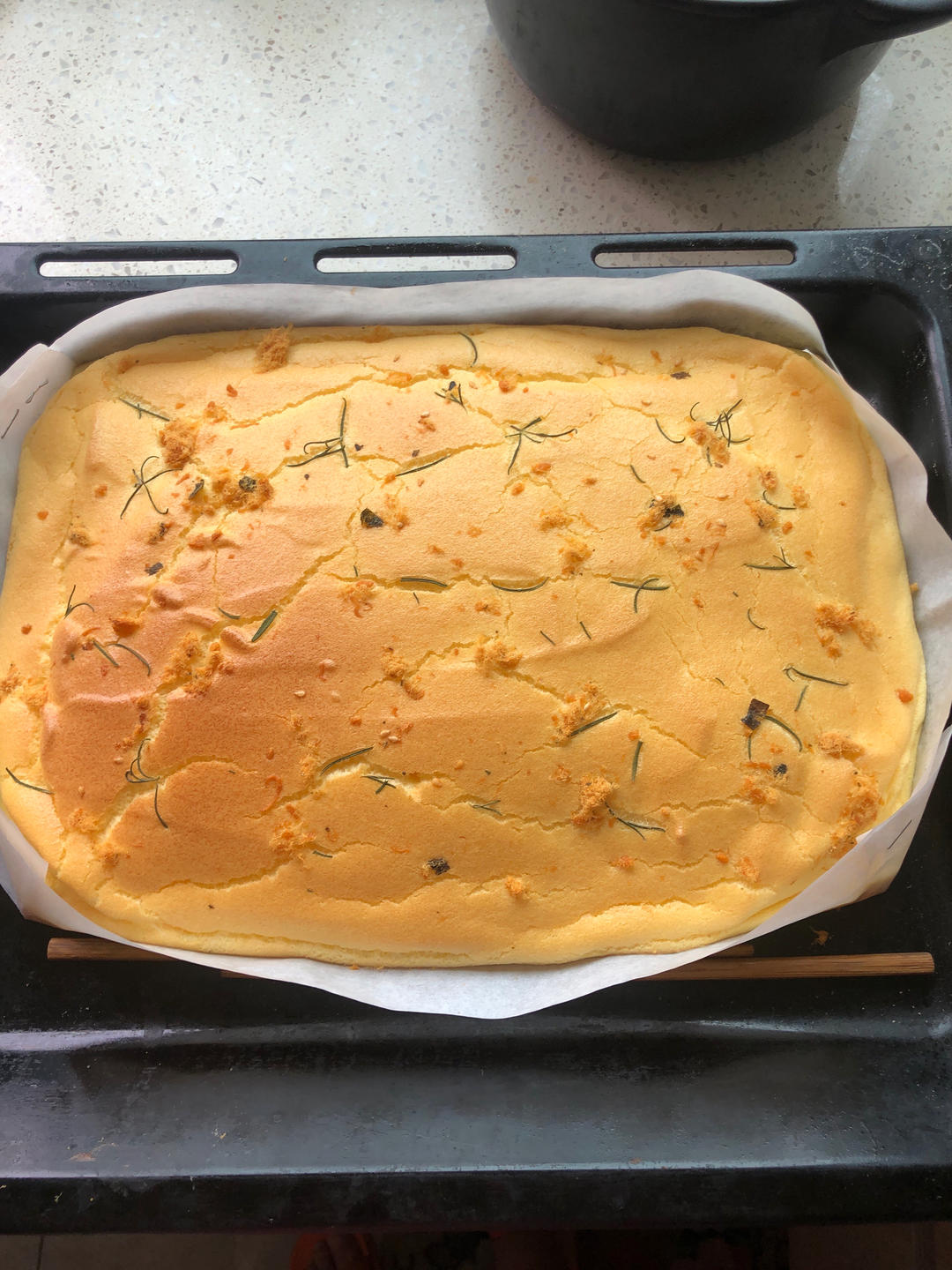 ⭕️香葱肉松蛋糕卷｜咸香美味｜细腻松软