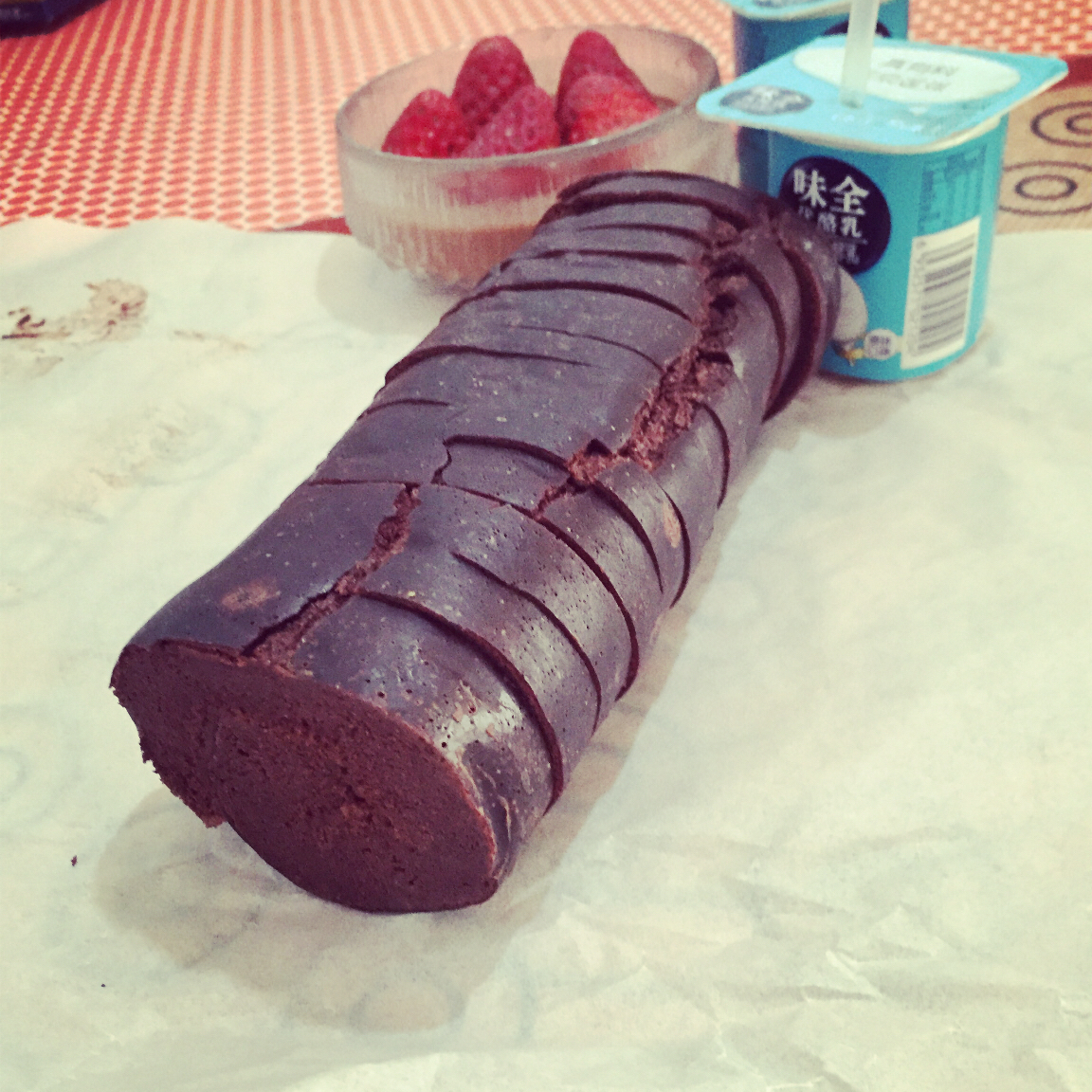 可可蛋糕卷