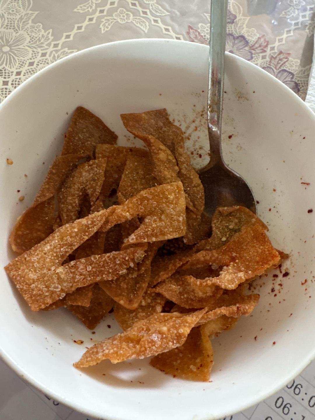 馄饨皮小零食