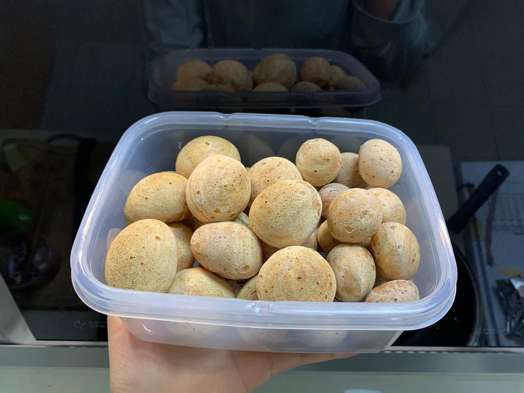 不用预拌粉的手指麻薯包💯成功