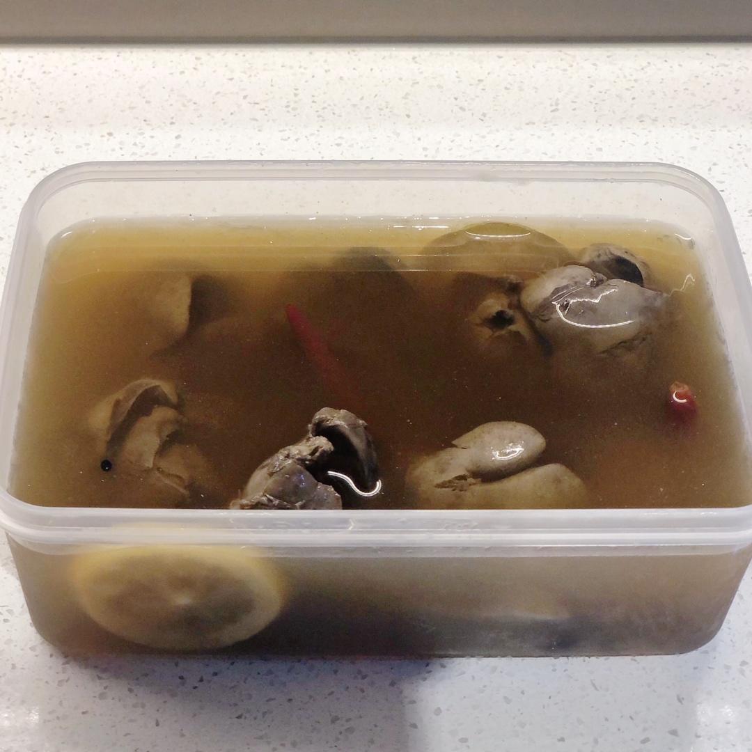 嫩卤鸡肝