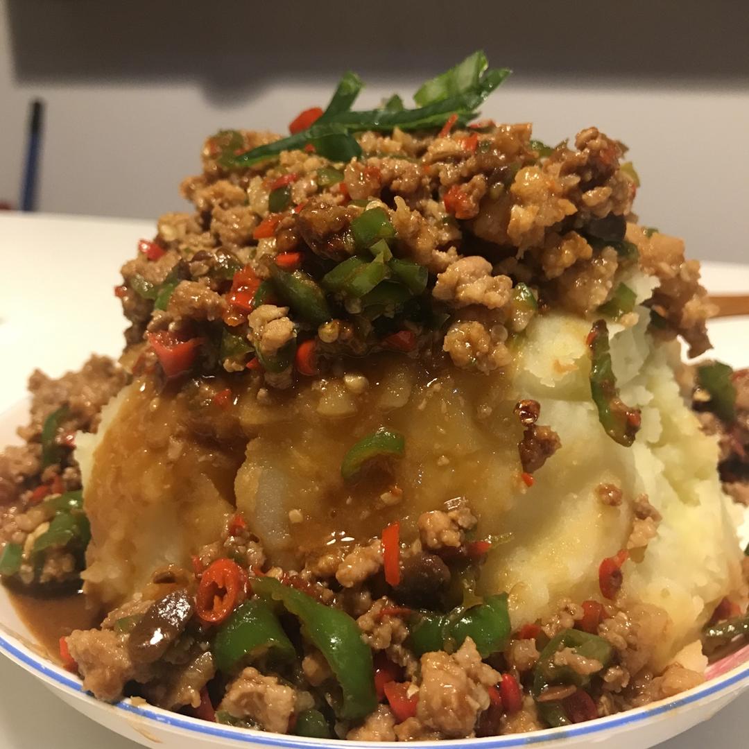肉末土豆泥