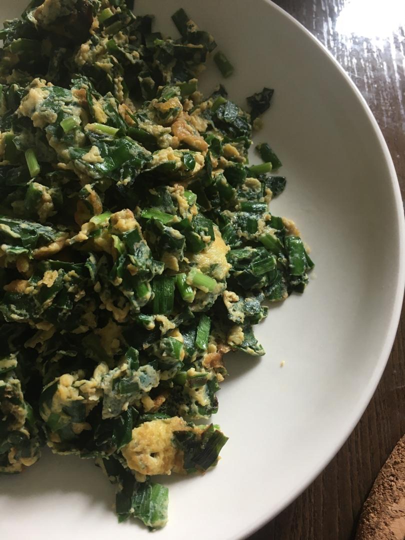 快手韭菜炒鸡蛋