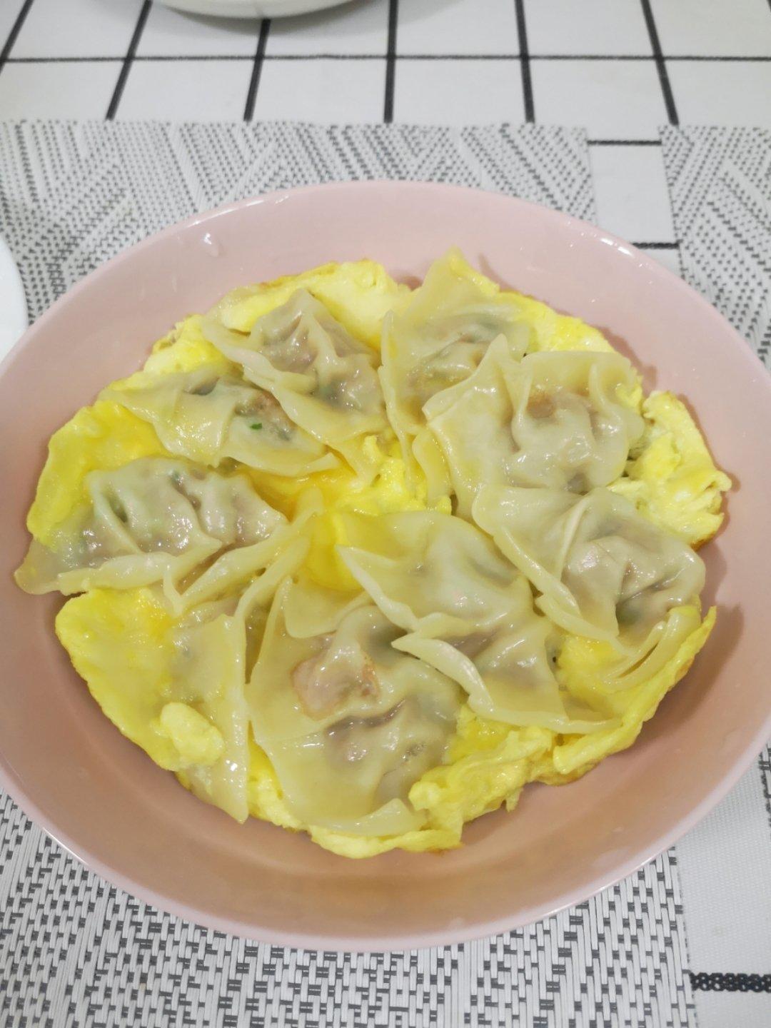 懒人快手抱蛋煎饺