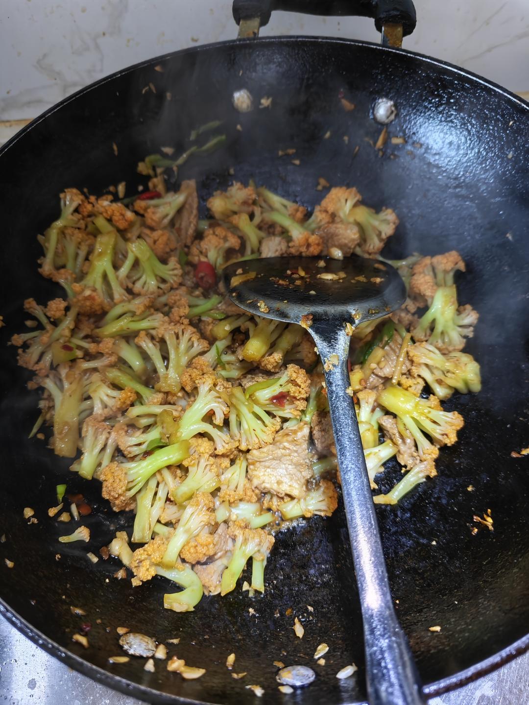 干锅花菜
