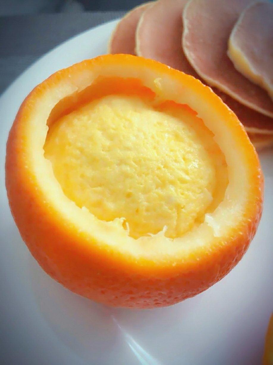 柳橙蒸蛋