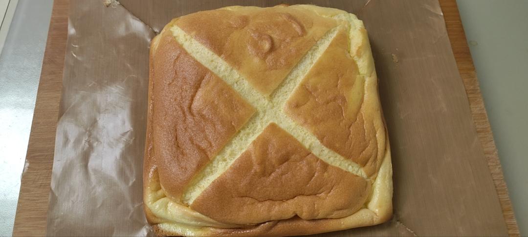 烤舒芙蕾🥞简单方便一次成功～口感绵密好吃😋