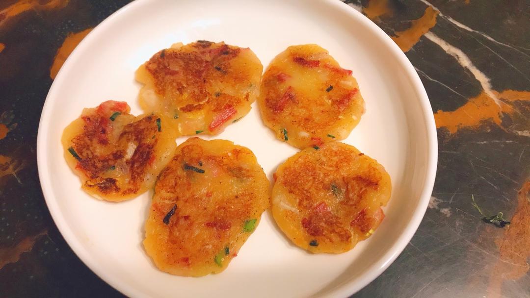 土豆火腿早餐饼