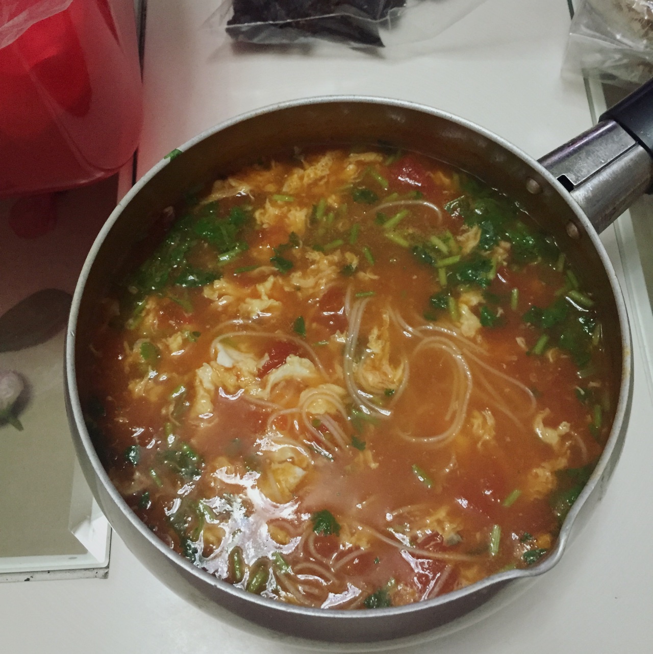 病号饭-番茄汤面