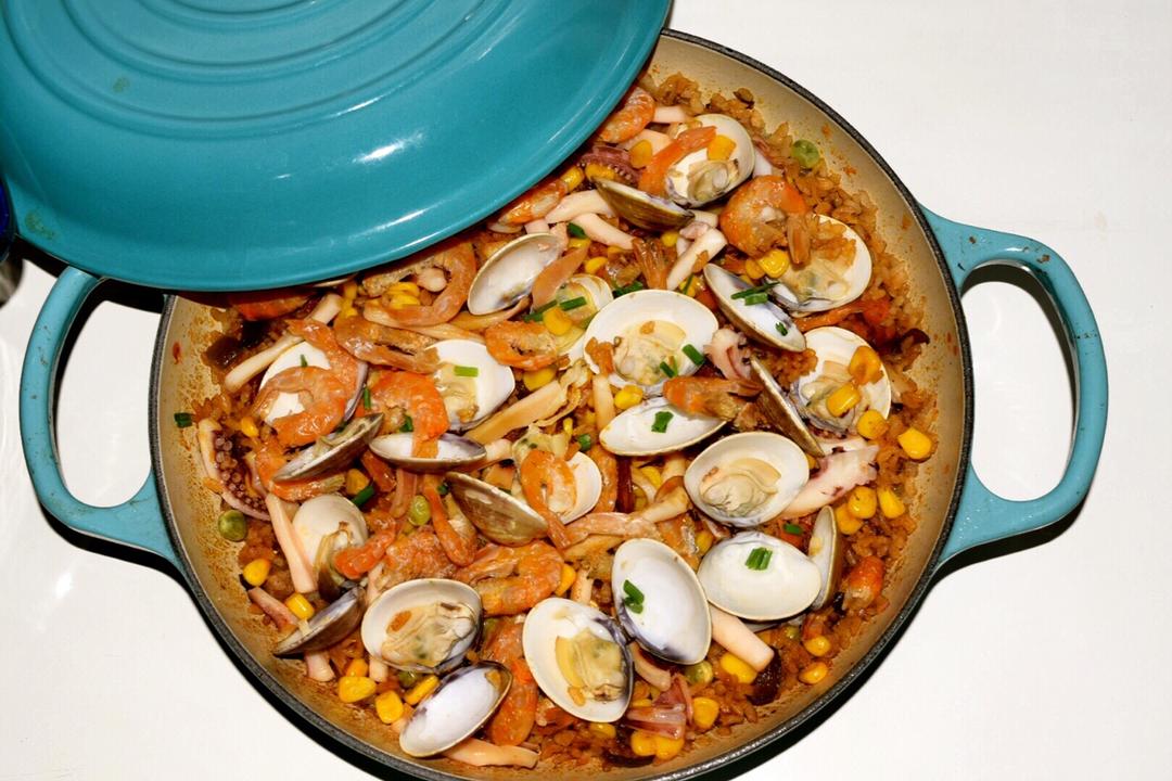 【曼食慢语】Seafood Paella 西班牙海鲜饭