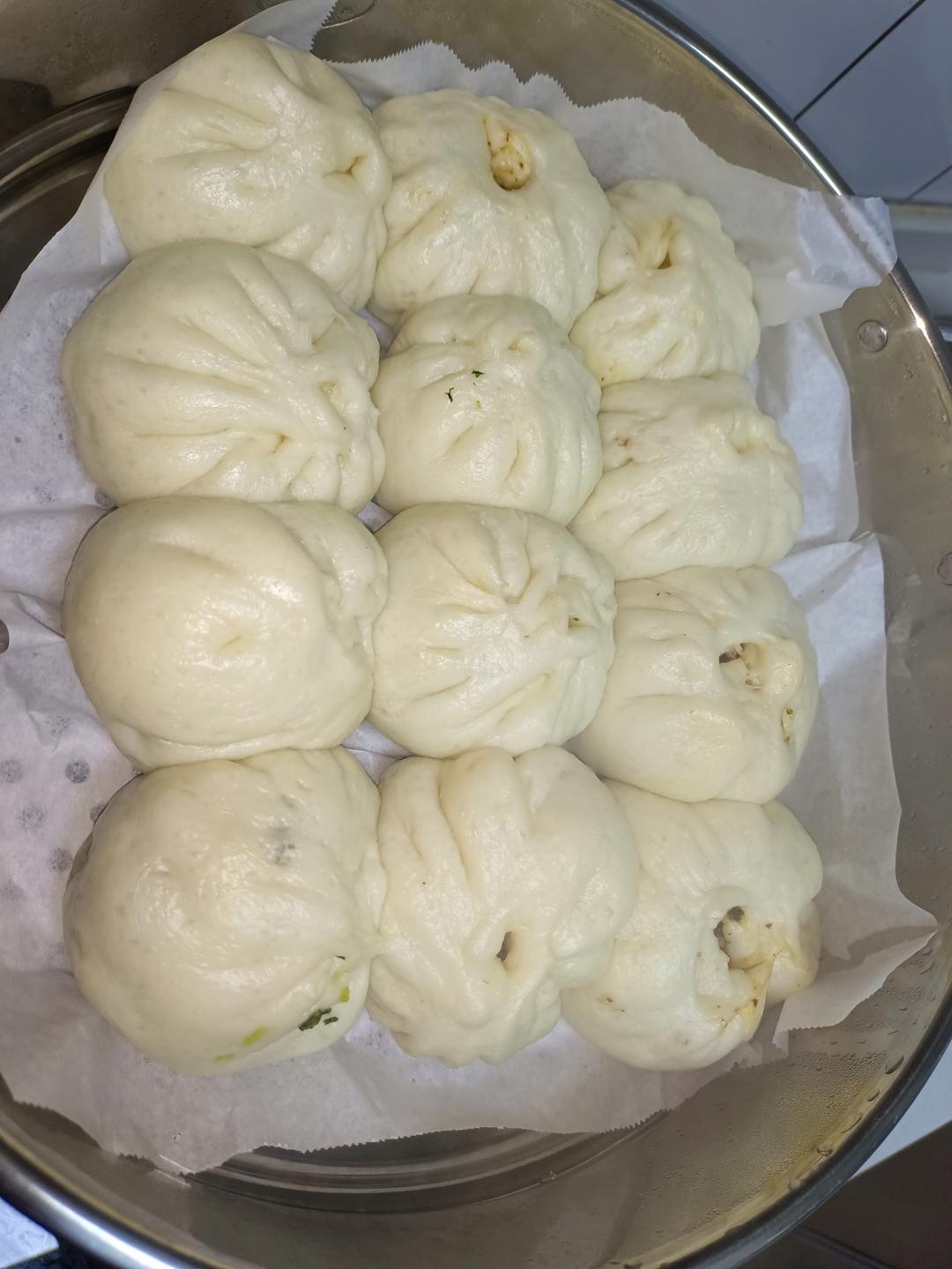秒杀绿杨邨的香菇菜包