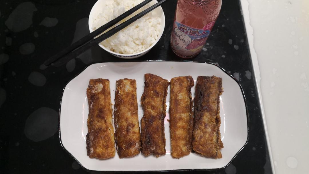 家庭版香煎带鱼段 鲜香美味哟