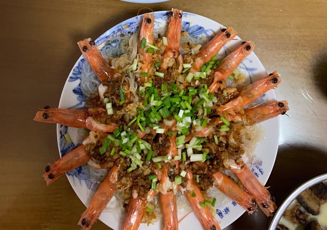 蒜蓉粉丝蒸虾