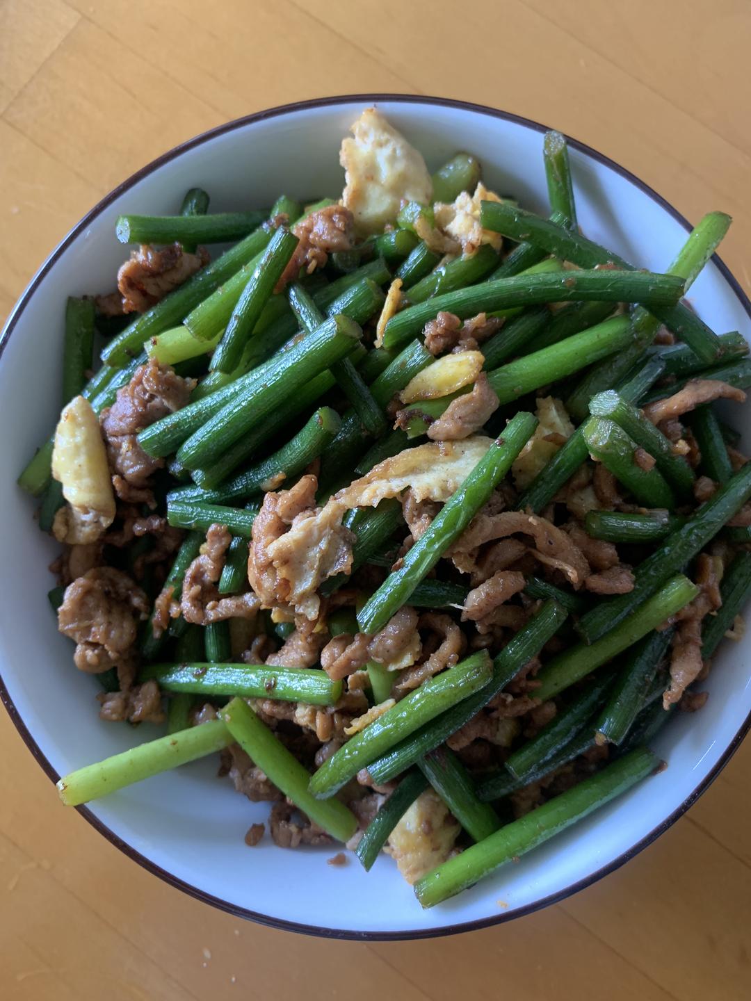 蒜薹炒肉