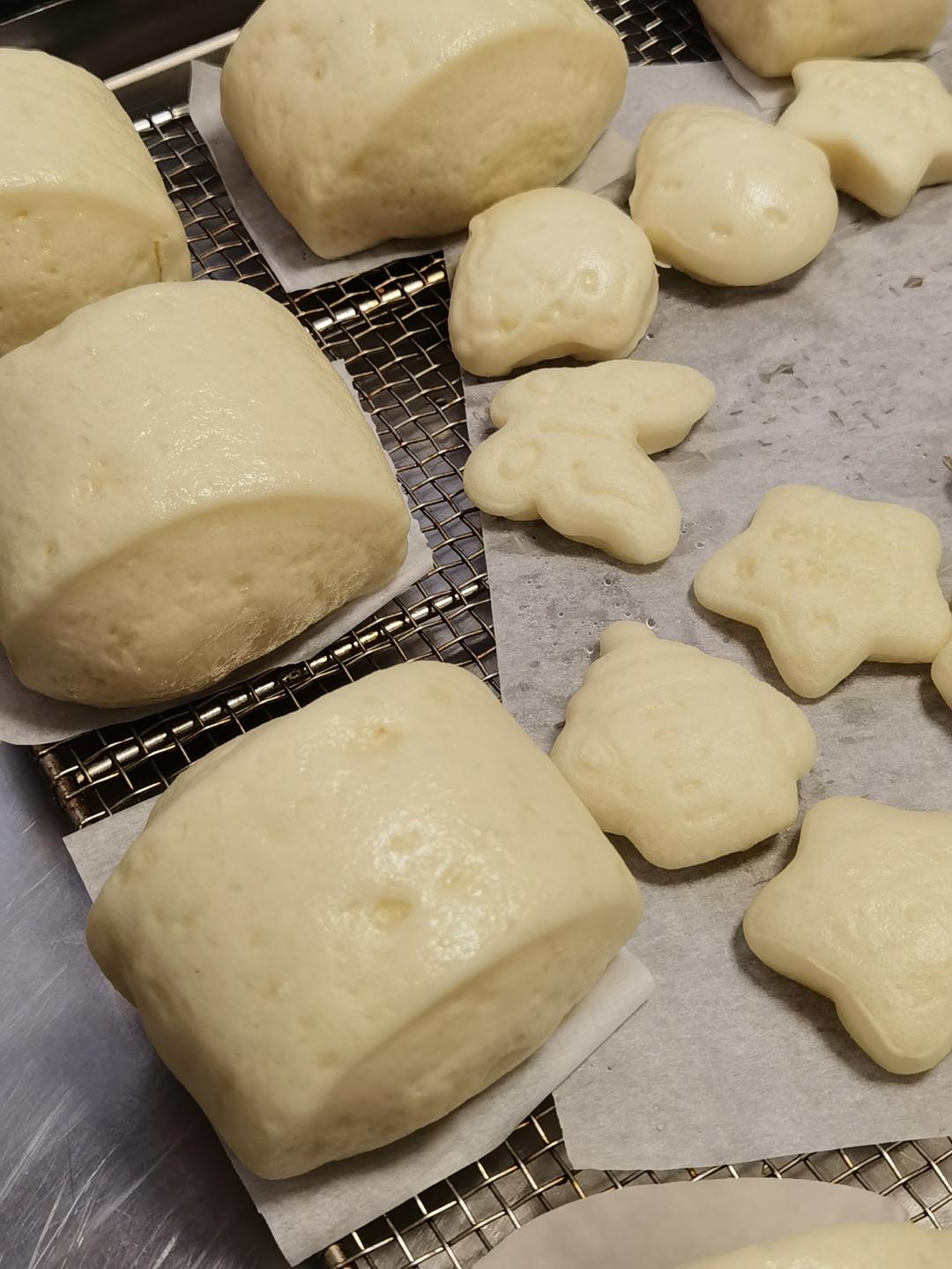 超萌牛奶刀切小馒头【一口一个】