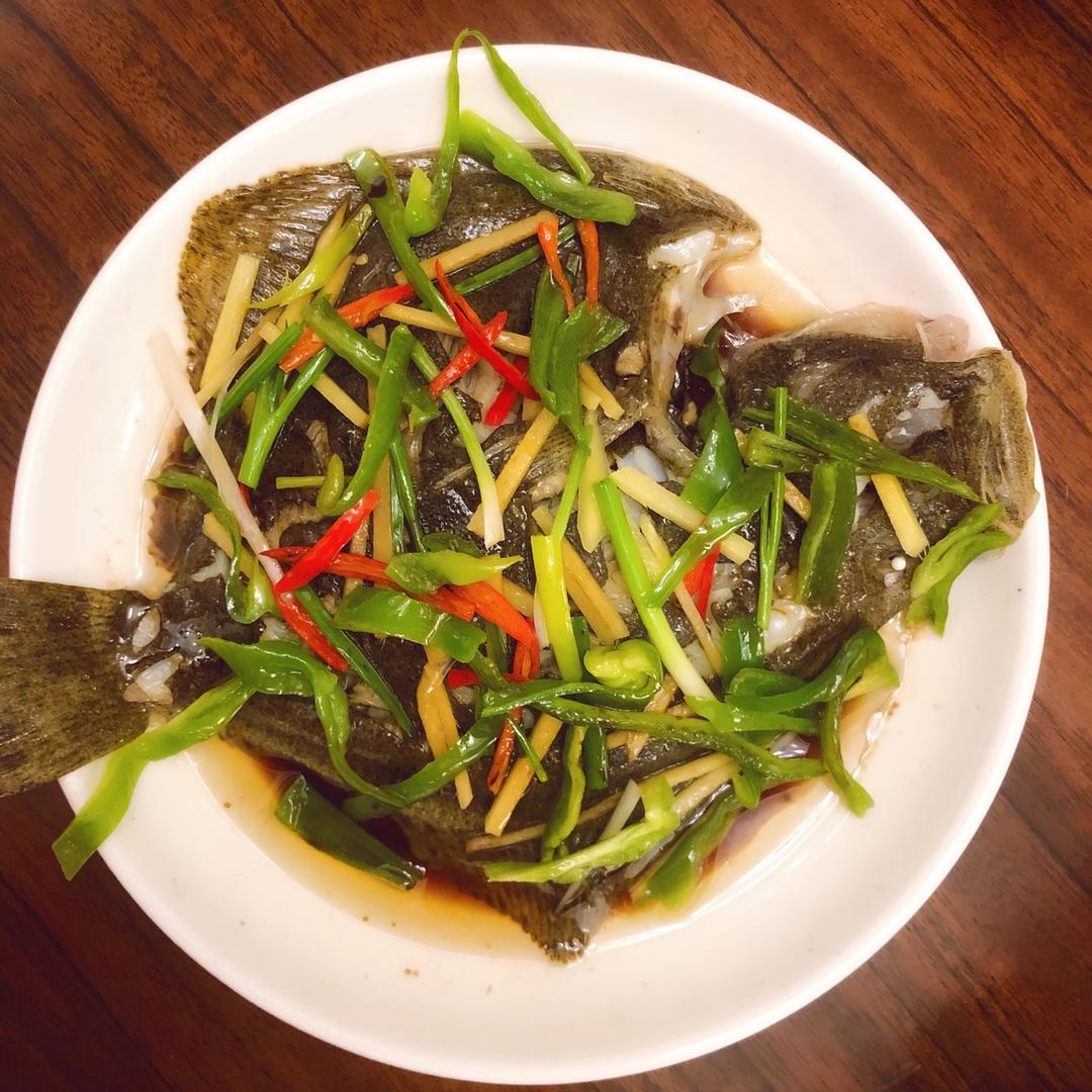 清蒸多宝鱼