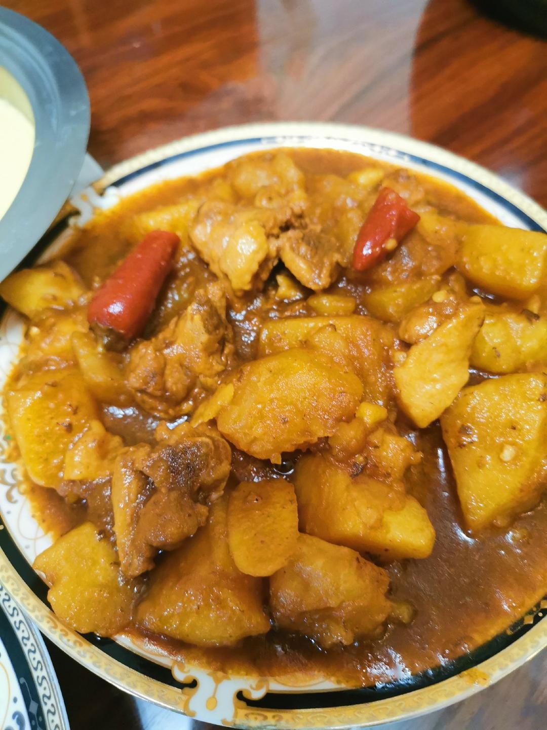 土豆烧鸡（非常下饭哦~）