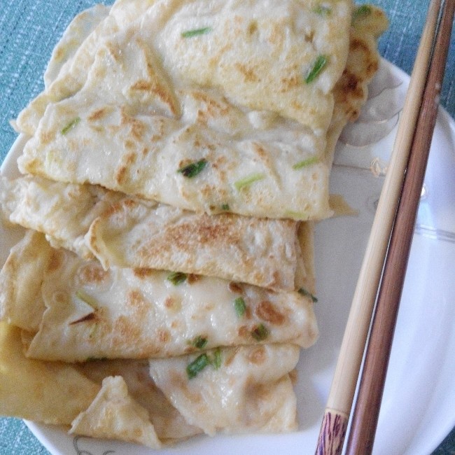 香葱鸡蛋饼