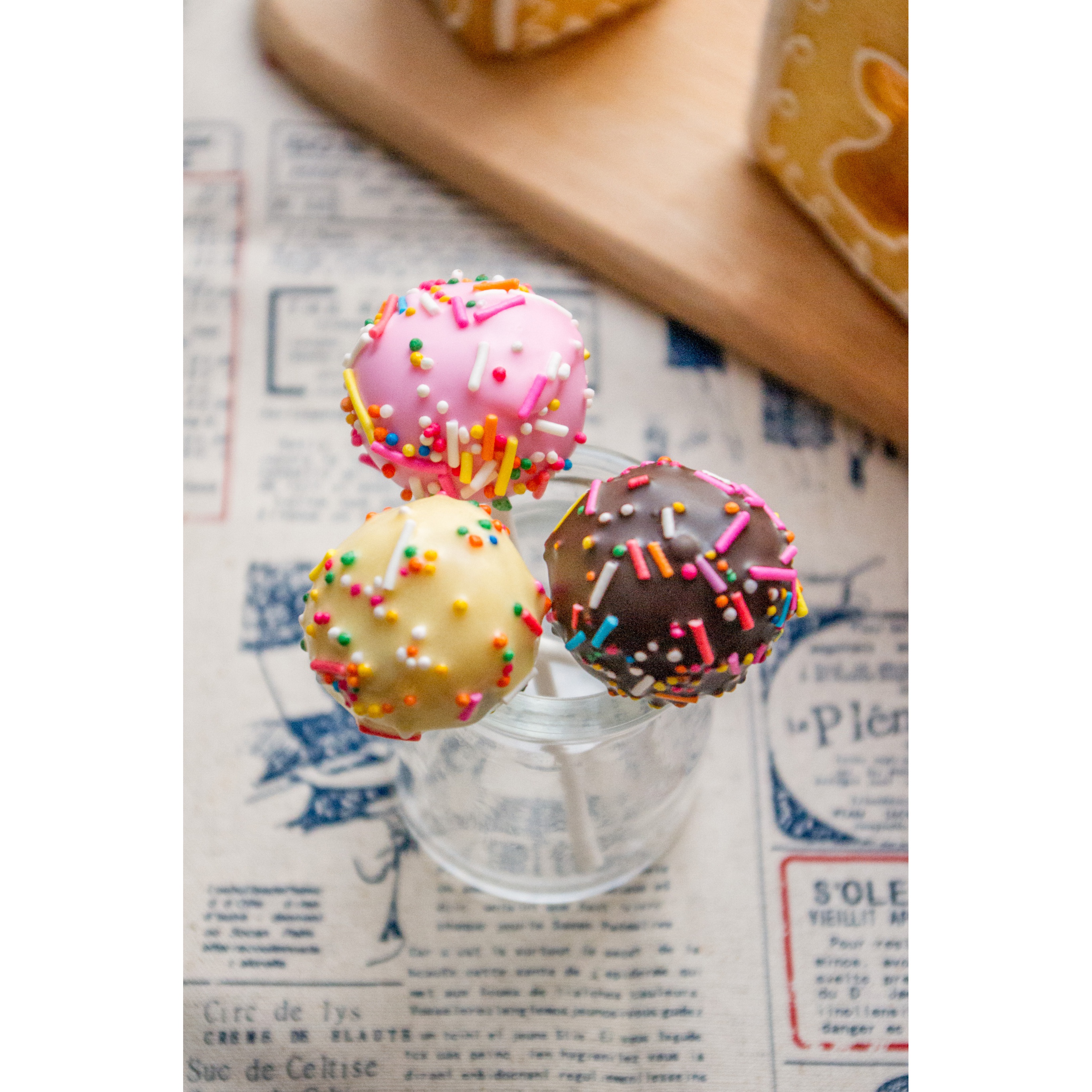 棒棒糖蛋糕 cake pops 做法