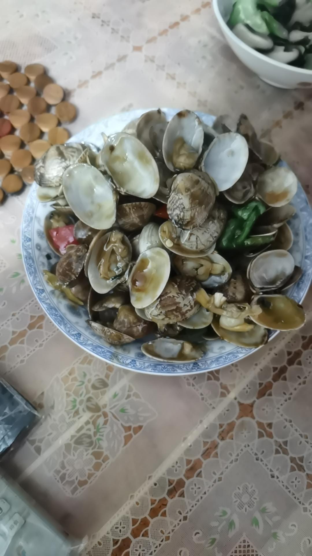 5分钟快手菜❗️秒杀路边摊爆炒花甲～好吃到爆