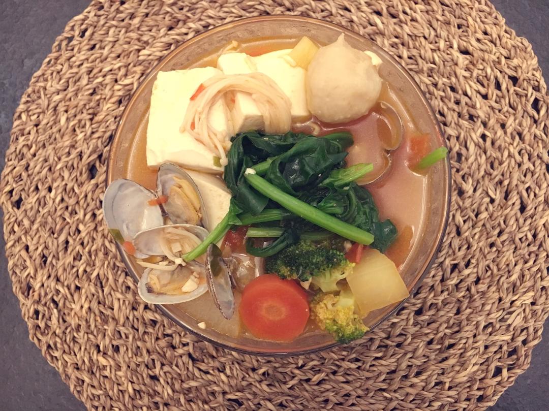 蛤蜊豆腐汤(减肥)
