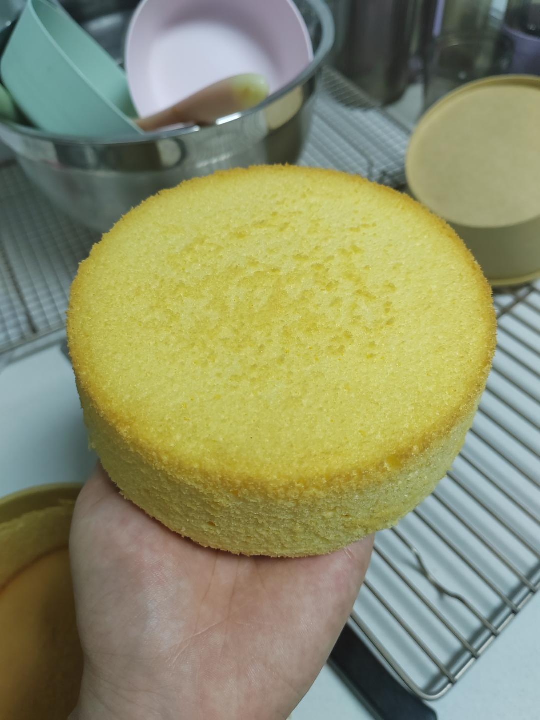 消耗淡奶油的利器——淡奶油戚风