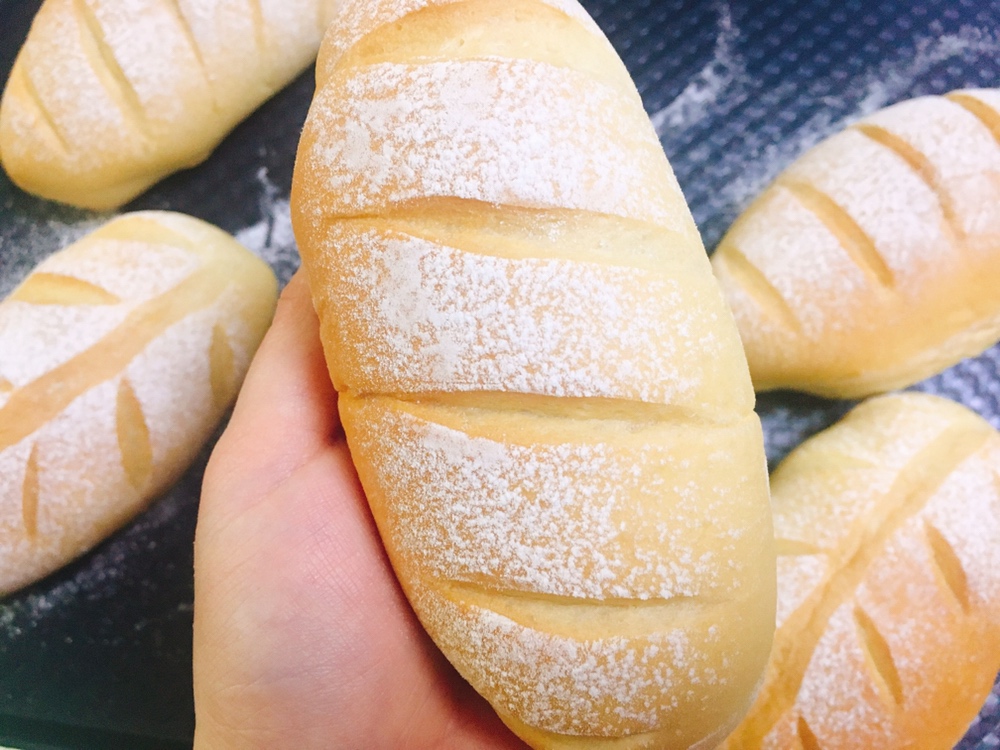 一次发酵日式大米面包的做法 步骤10