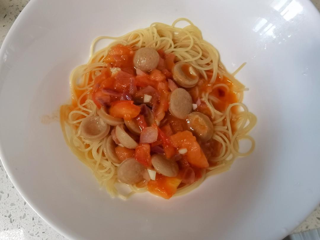 超好吃的㊙️制意大利面番茄意面 简单易上手 媲美必胜客
