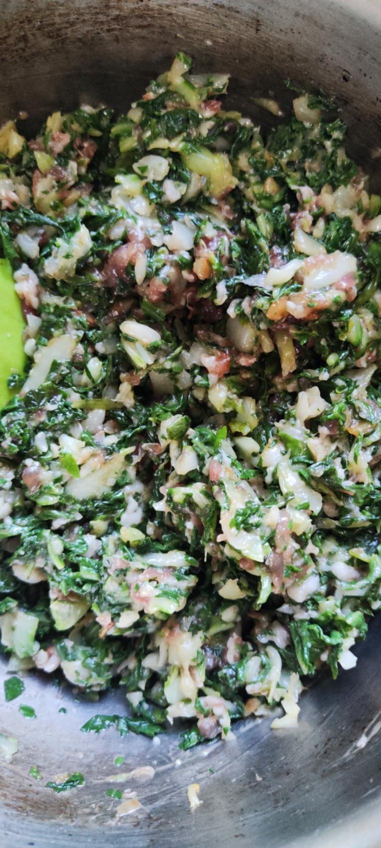 向妈妈学的青菜猪肉馄饨