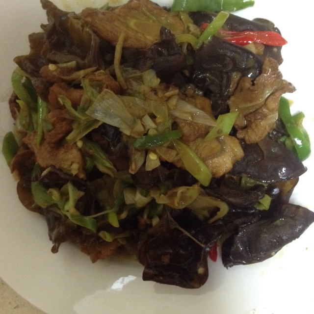 大葱炒肉