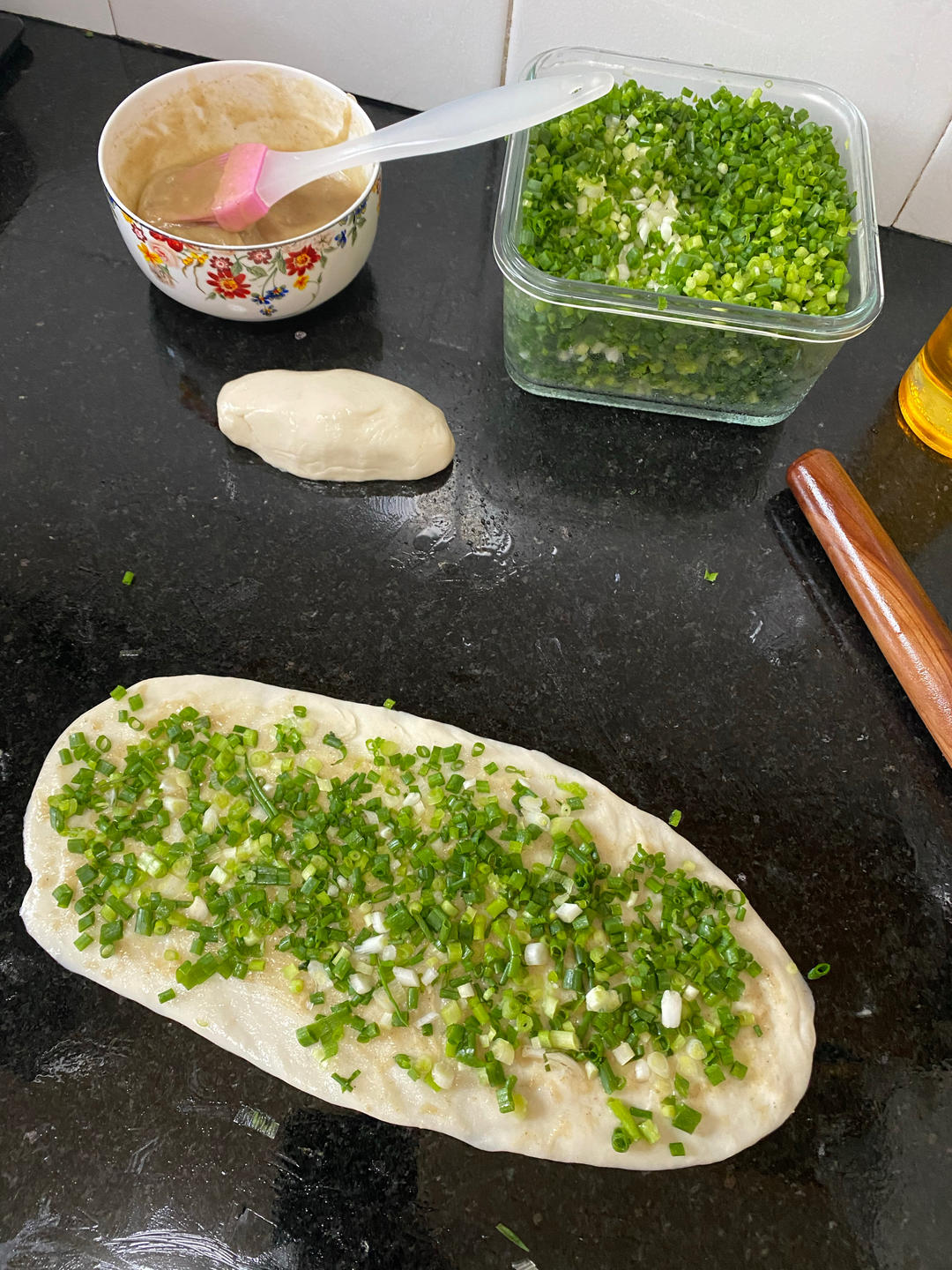 香酥好吃的葱油饼（无猪油版手抓饼皮2）