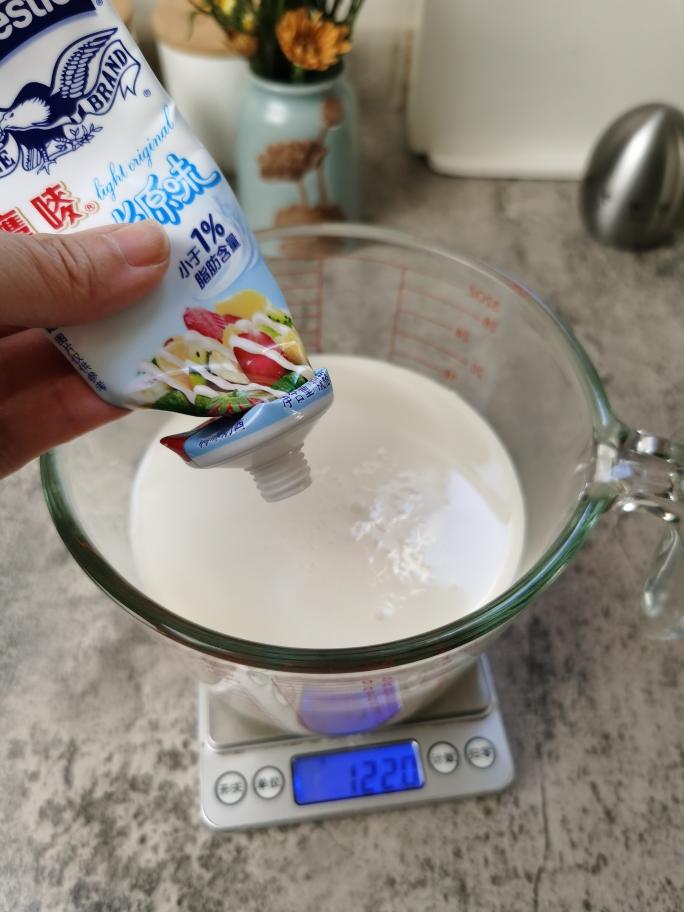 纯奶手撕吐司的做法 步骤1
