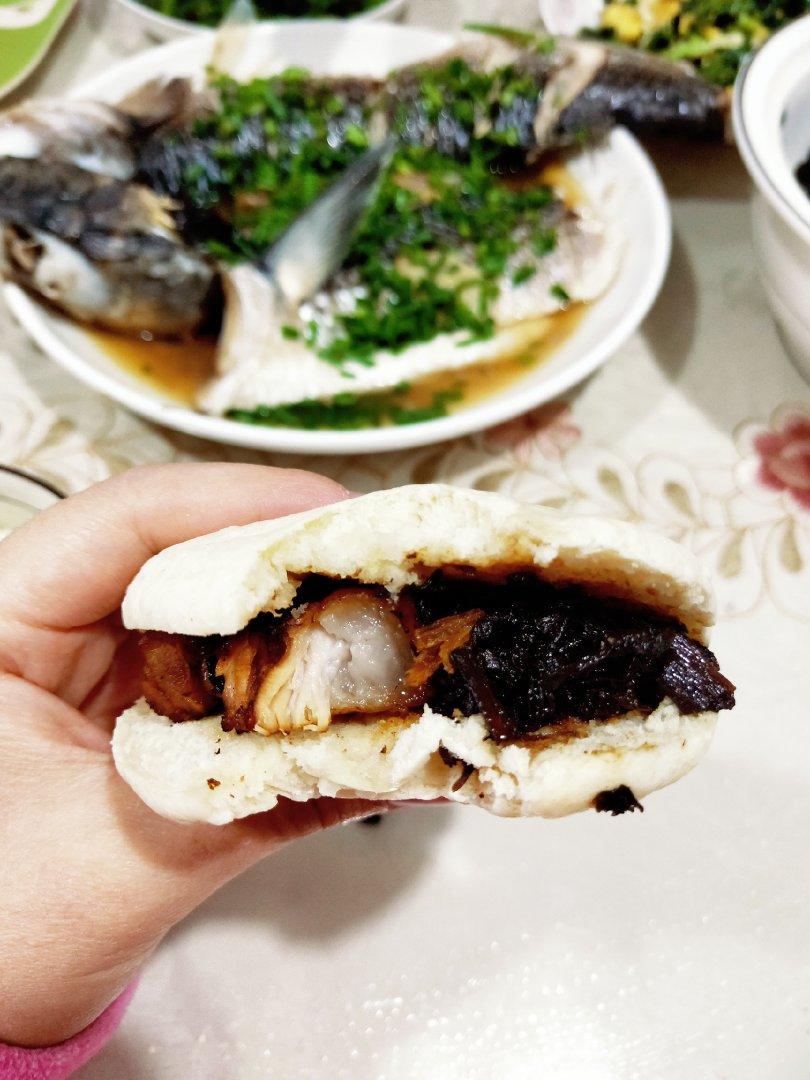 肉夹馍(白吉馍的制作)