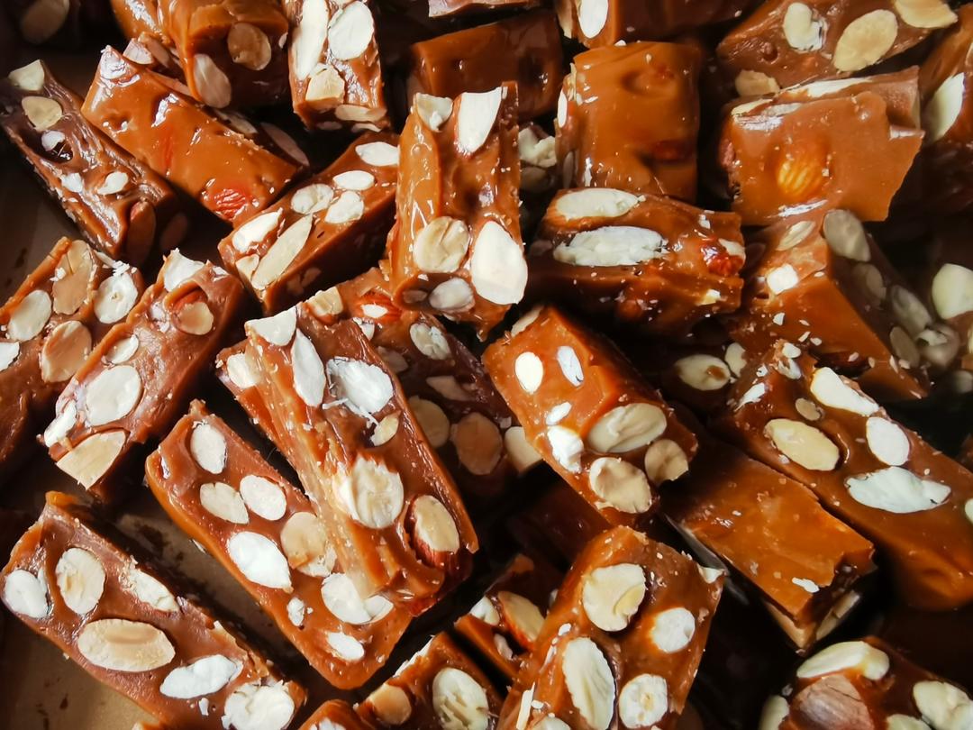 焦糖海盐杏仁太妃糖