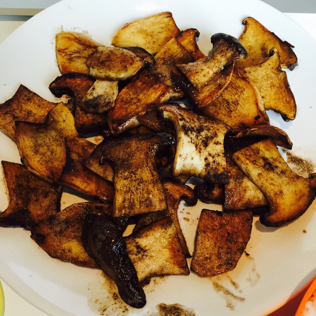 香煎黑椒杏鲍菇