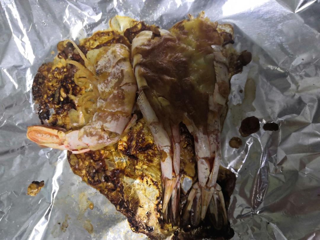 朗姆酒芝士焗虾