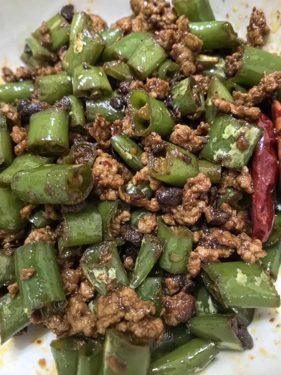 二荆条炒肉末