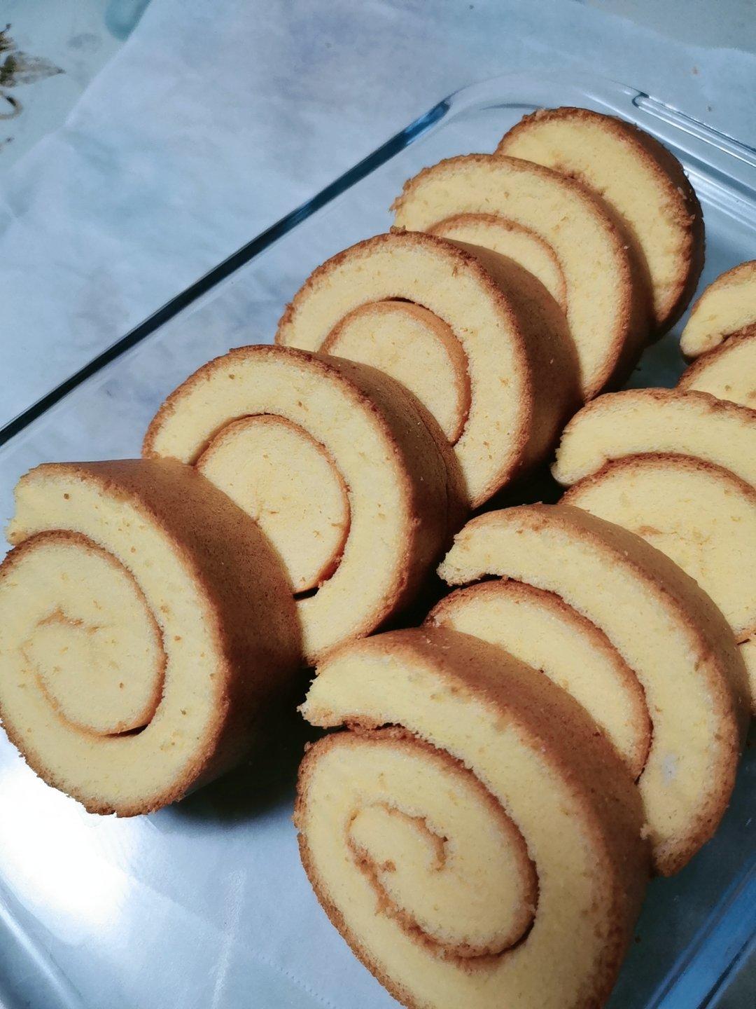 原味蛋糕卷(后蛋法)