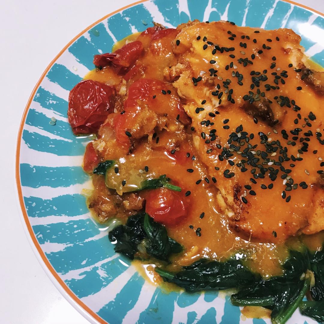 姜汁蜂蜜三文鱼配藜麦【食材包操作说明】